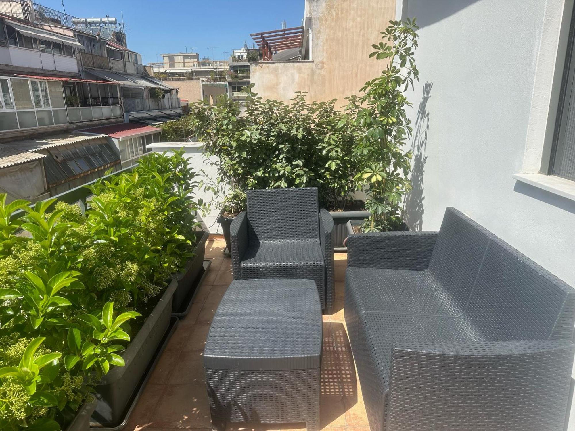 Emily In Athens - Central Chic Flat With Terrace Syntagma E1 Extérieur photo